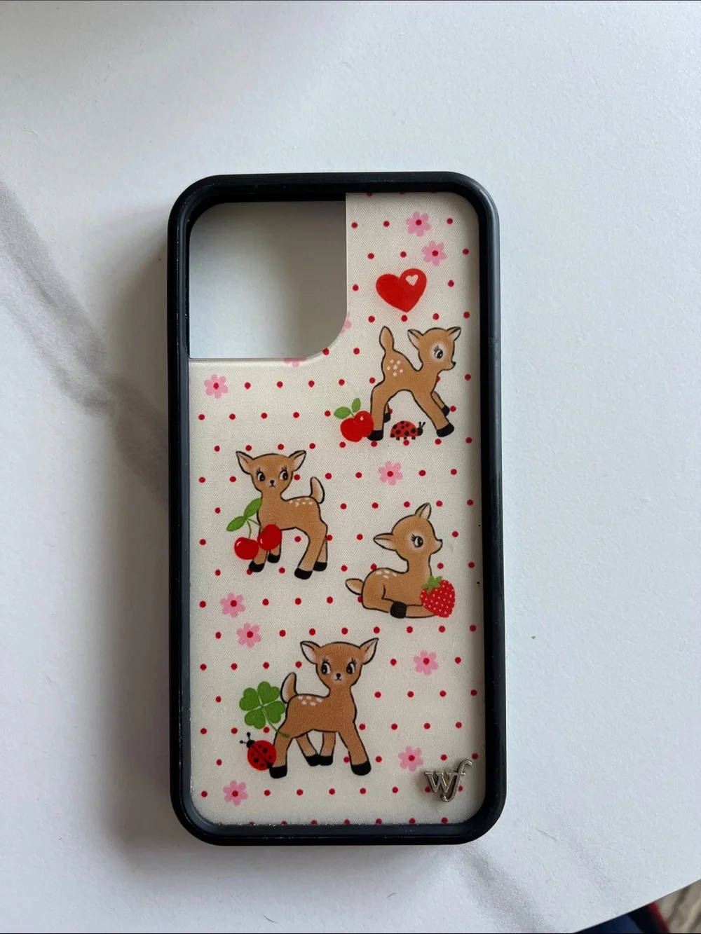 Wildflower Deer iPhone 13 Pro Max case